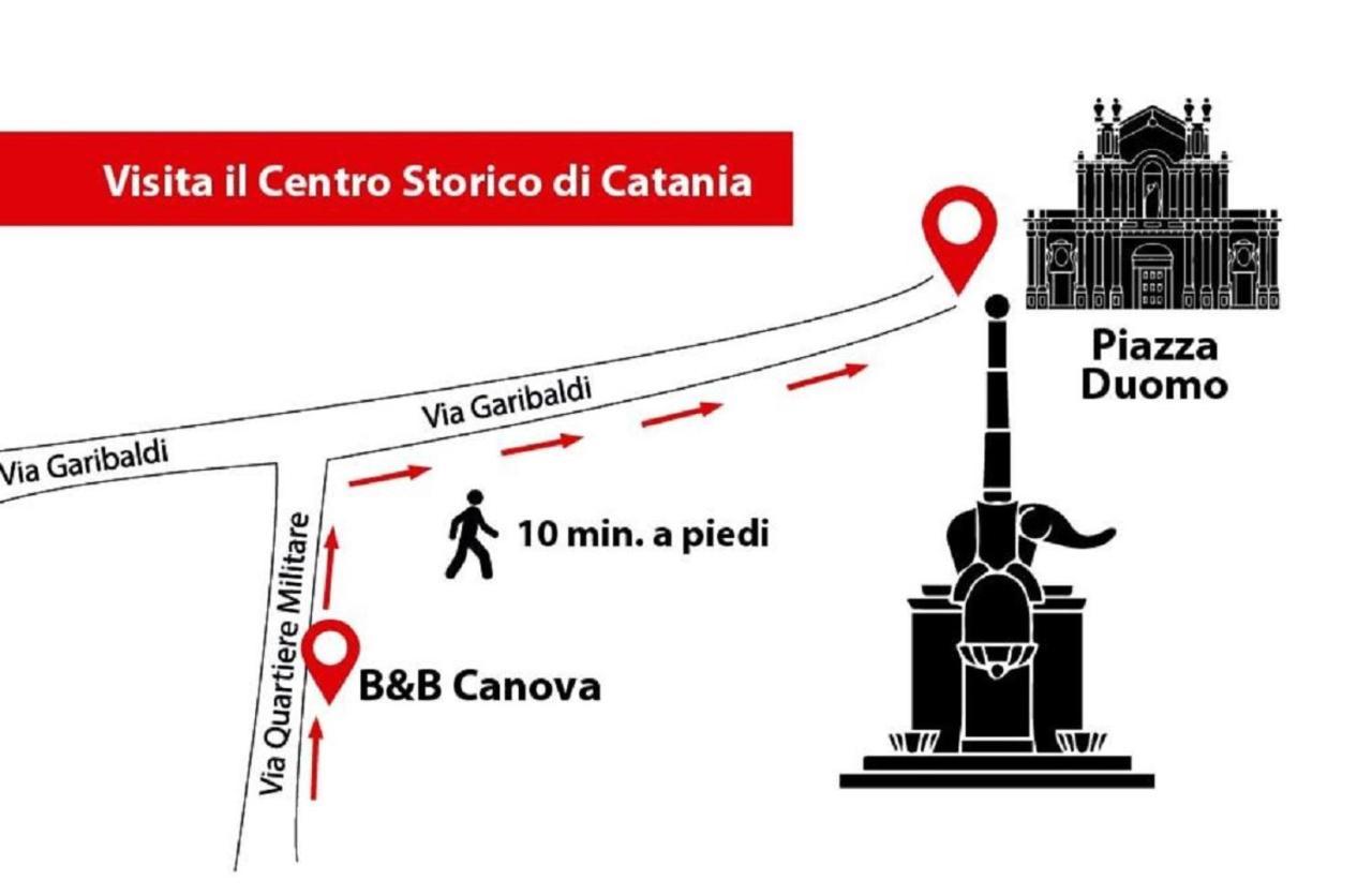 B&B Canova Catania Luaran gambar